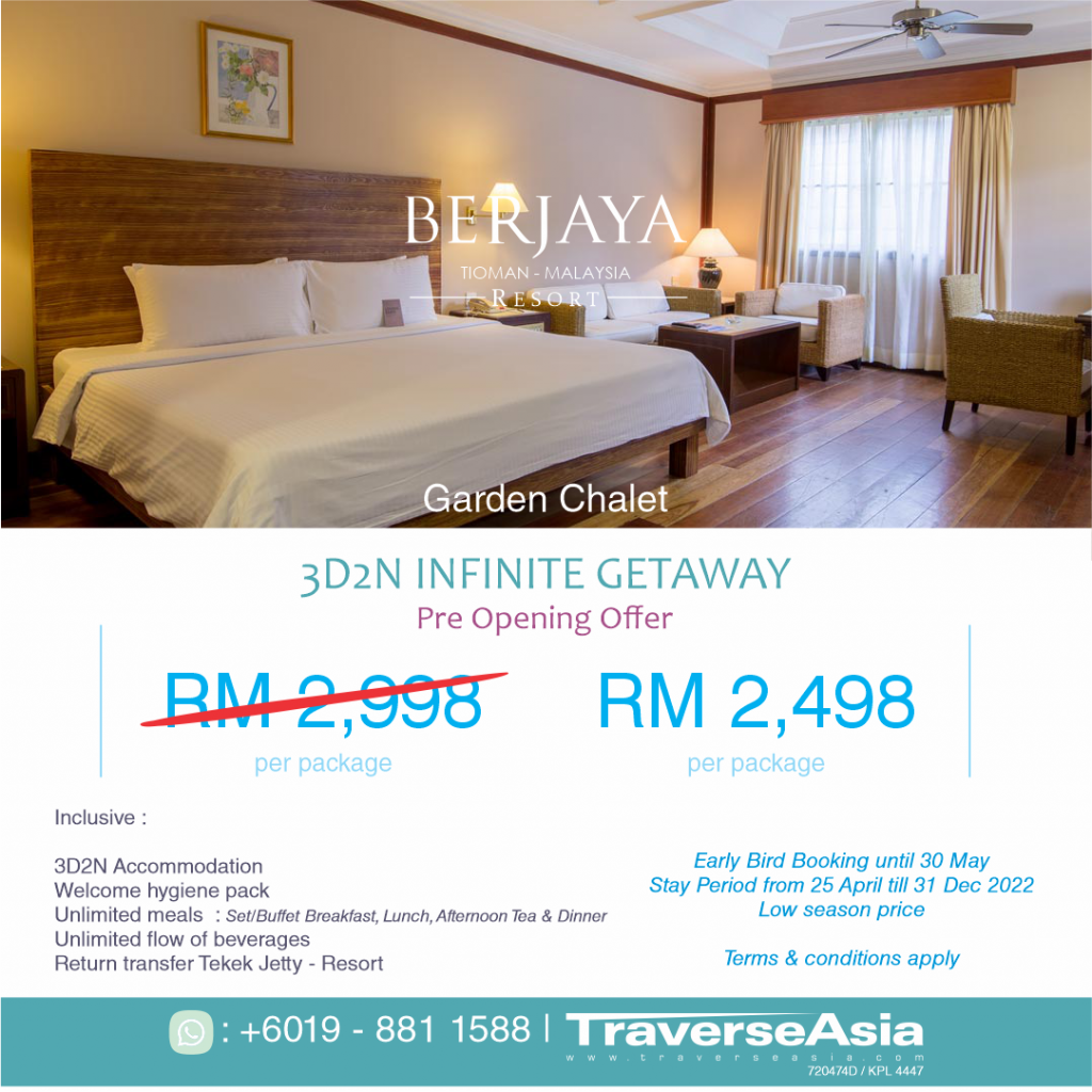 Berjaya Tioman Beach Resort Garden Chalet