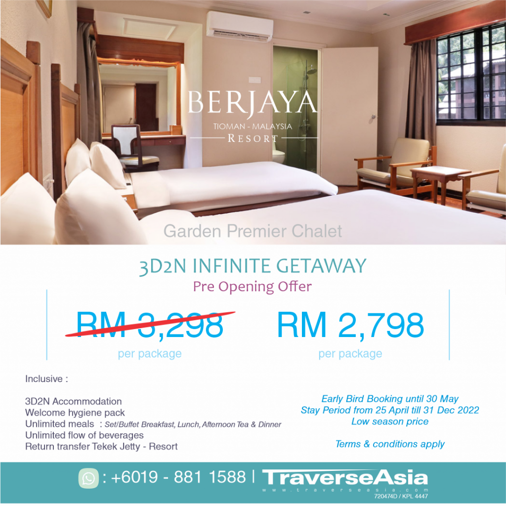 Berjaya Tioman Beach Resort Garden Premier Chalet
