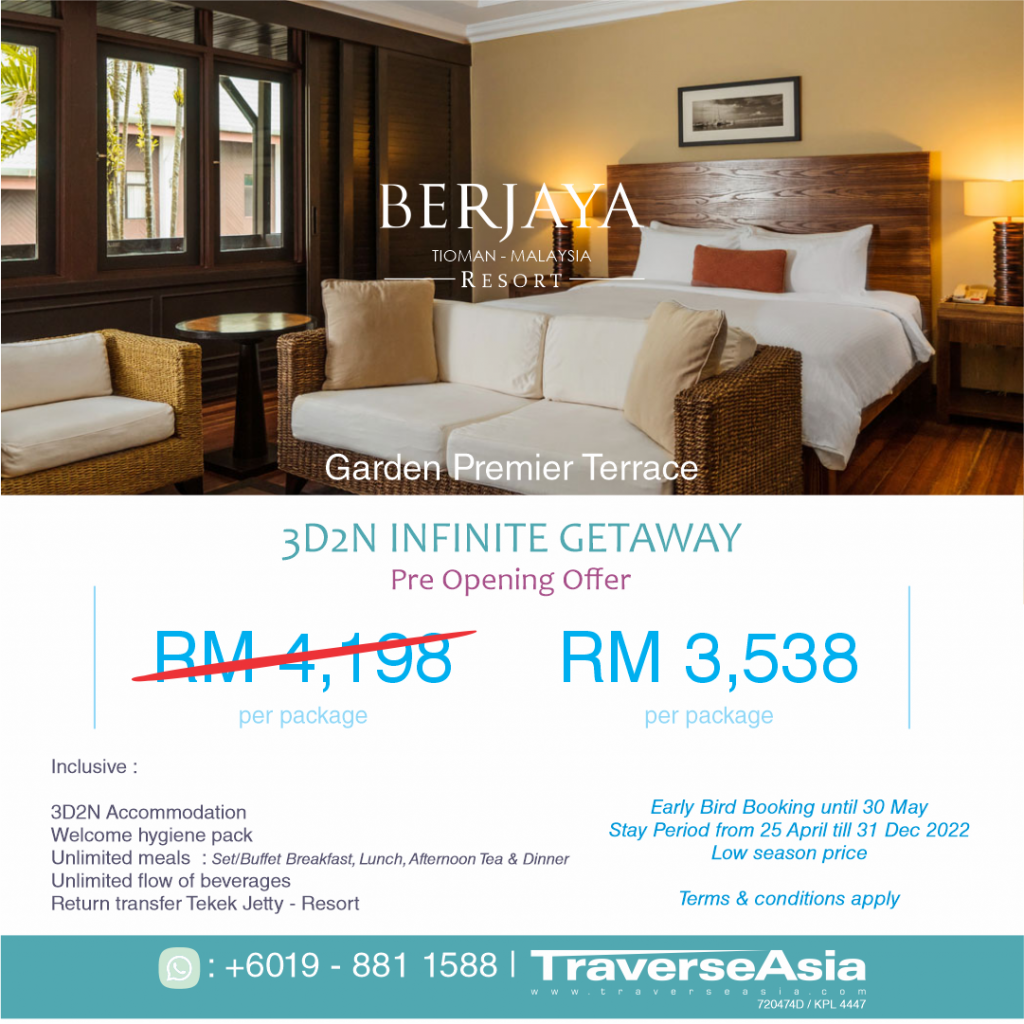 Berjaya Tioman Beach Resort Garden Premier Terrace